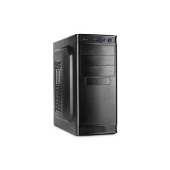 Inter-Tech IT-5905 ATX Tower Case - Stylish Black Design Without PSU - High-Quality Build for Optimal Performance